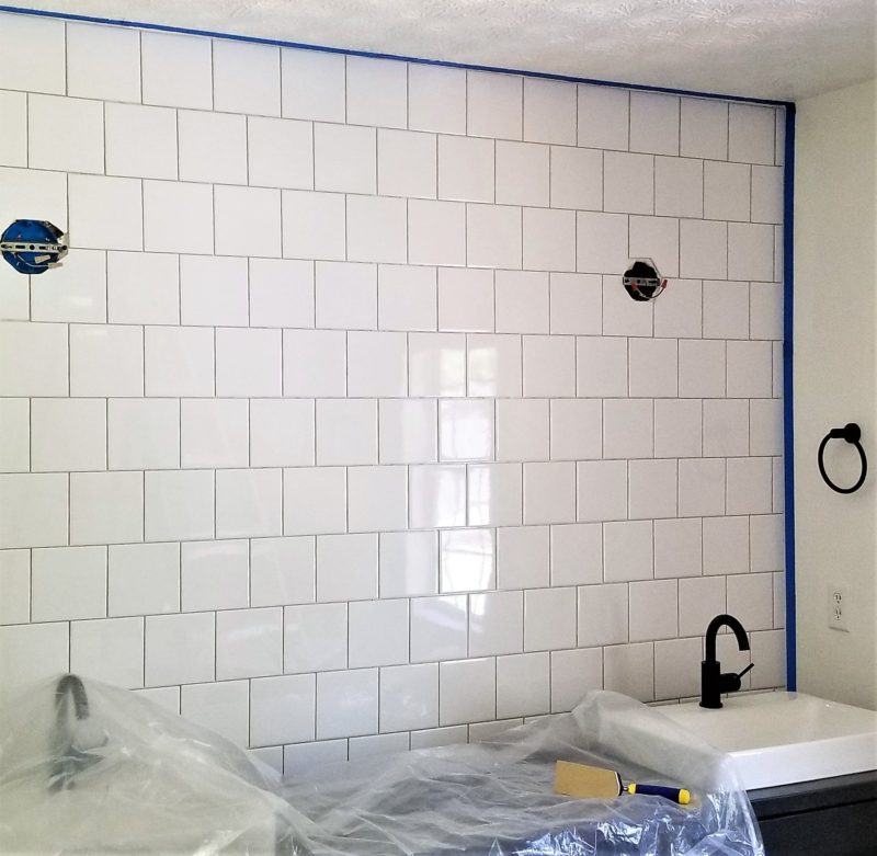 MASTER BATH BACKSPLASH - Simply Aligned Home