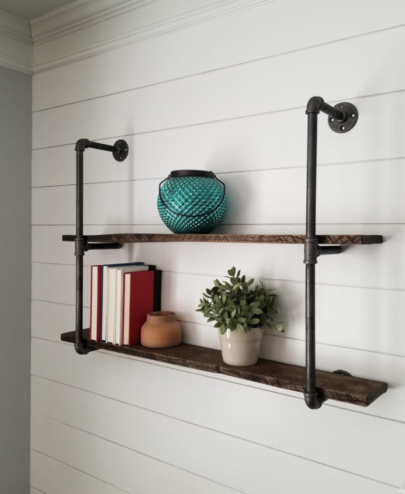DIY INDUSTRIAL SHELVING Simply Aligned Home