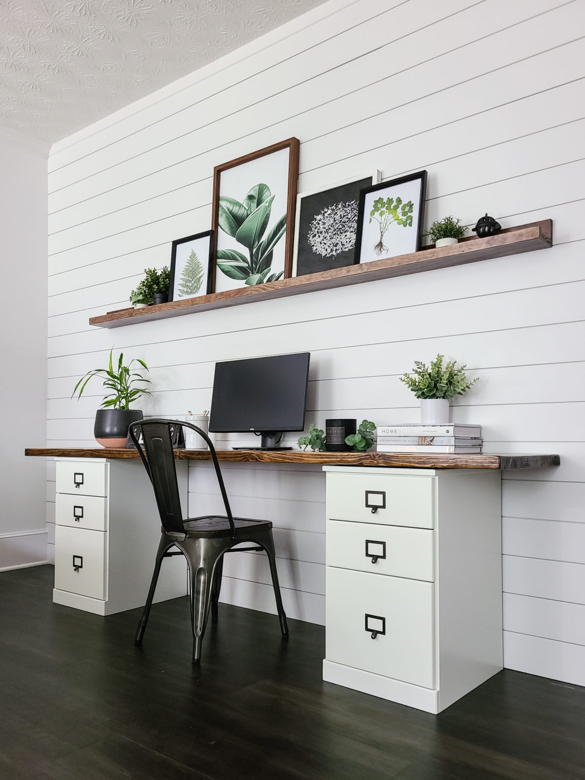 HOW TO MAKE A FILING CABINET DESK - Simply Aligned Home