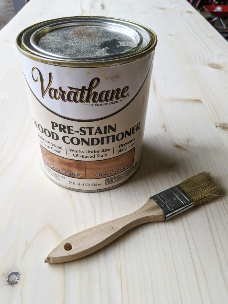Varathane-Pre-Stain-Wood-Conditioner-used-on-pine