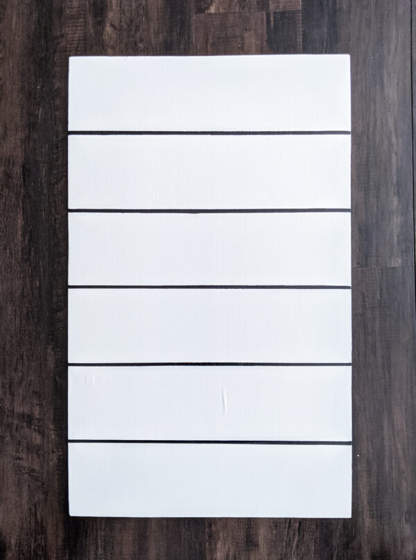 FAUX SHIPLAP SIGN MADE WITH A SHARPIE Simply Aligned Home