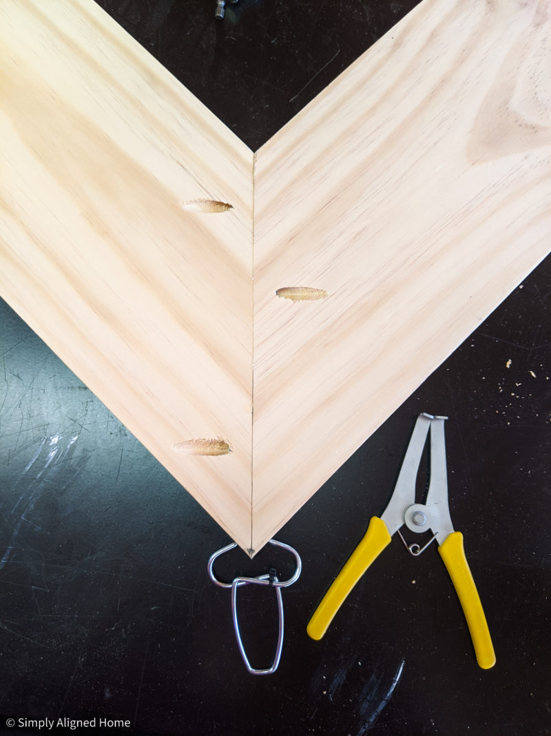 DIY CORNER FLOATING SHELF BOX Simply Aligned Home