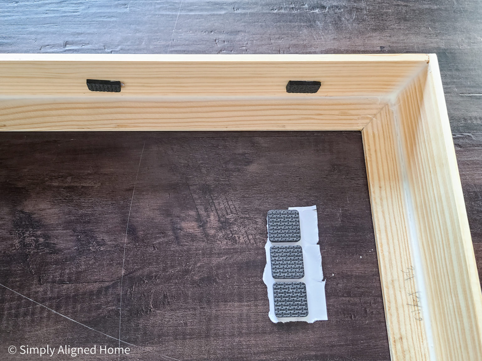 HOW TO MAKE A LIGHTWEIGHT CUSTOM TV PICTURE FRAME Simply Aligned Home