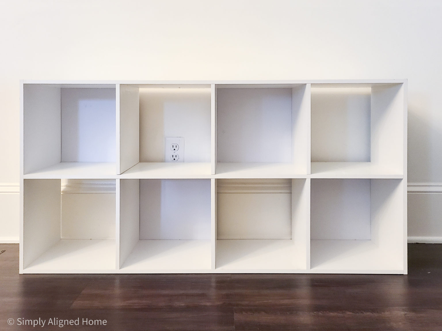 IKEA HACK SIMPLE CUBE STORAGE UNIT TURNED MIDCENTURY MODERN MARVEL