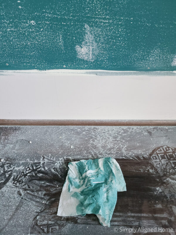 HOW TO REMOVE AN ACCENT WALL AND REPAIR DRYWALL DAMAGE Simply Aligned