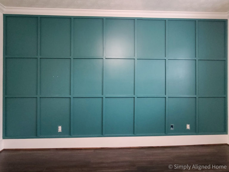 HOW TO REMOVE AN ACCENT WALL AND REPAIR DRYWALL DAMAGE Simply Aligned