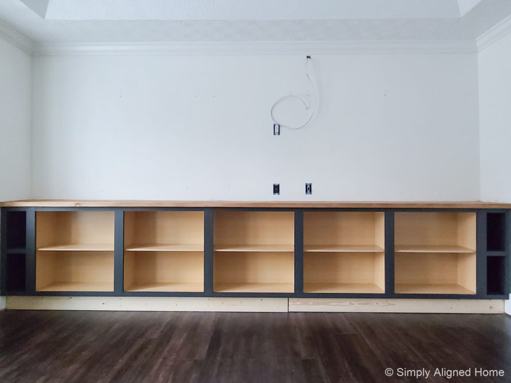 CUSTOM BUILT-IN: HOW TO INSTALL BASE CABINETS - Simply Aligned Home
