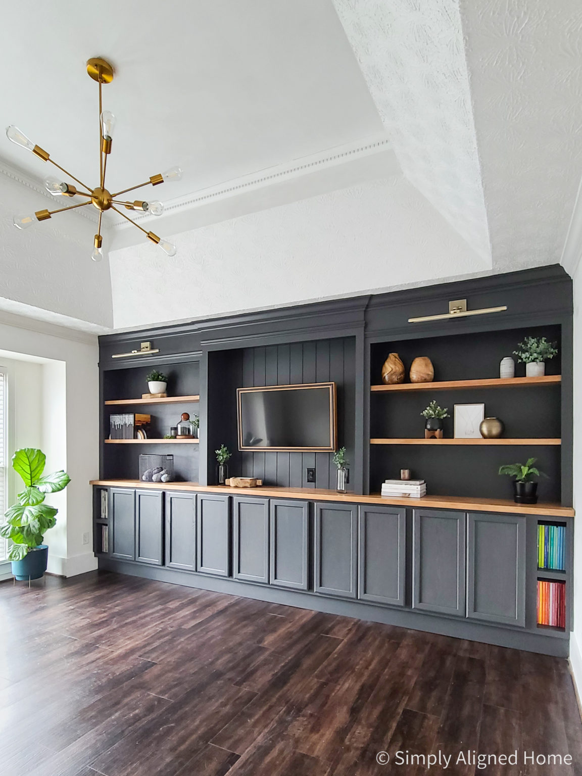 CUSTOM BUILTIN HOW TO INSTALL BASE Simply Aligned Home