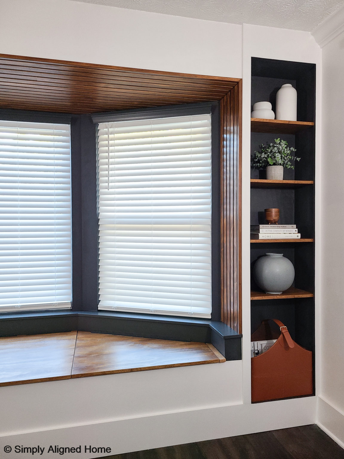 HOW TO BUILD A MODERN BAY WINDOW BENCH WITH STORAGE - PART I - Simply ...