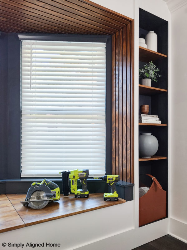 HOW TO BUILD A MODERN BAY WINDOW BENCH WITH STORAGE PART II Simply