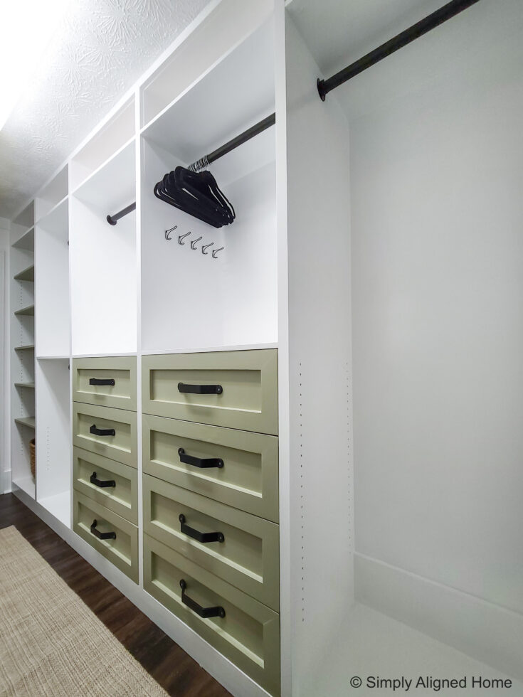 HOW TO DESIGN A CUSTOM DIY CLOSET - Simply Aligned Home