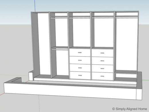 HOW TO DESIGN A CUSTOM DIY CLOSET - Simply Aligned Home