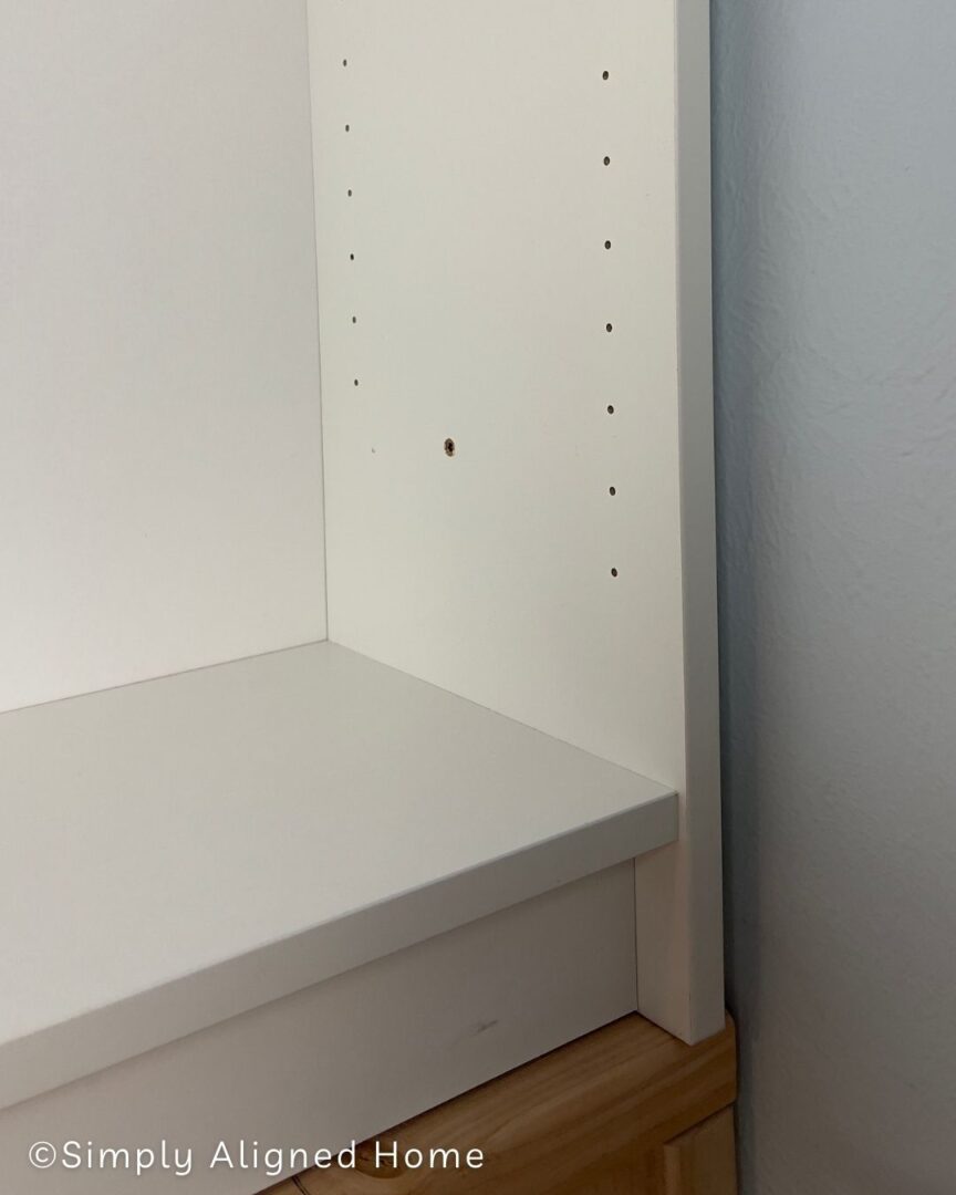 IKEA Billy Bookcase Hack Office BuiltIns Tutorial Simply Aligned Home