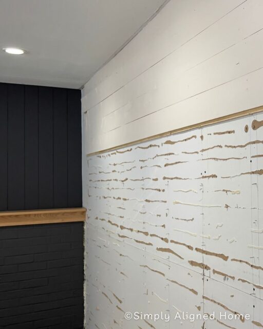 How To Skim Coat Textured Walls: DIY Smooth Walls - Simply Aligned Home