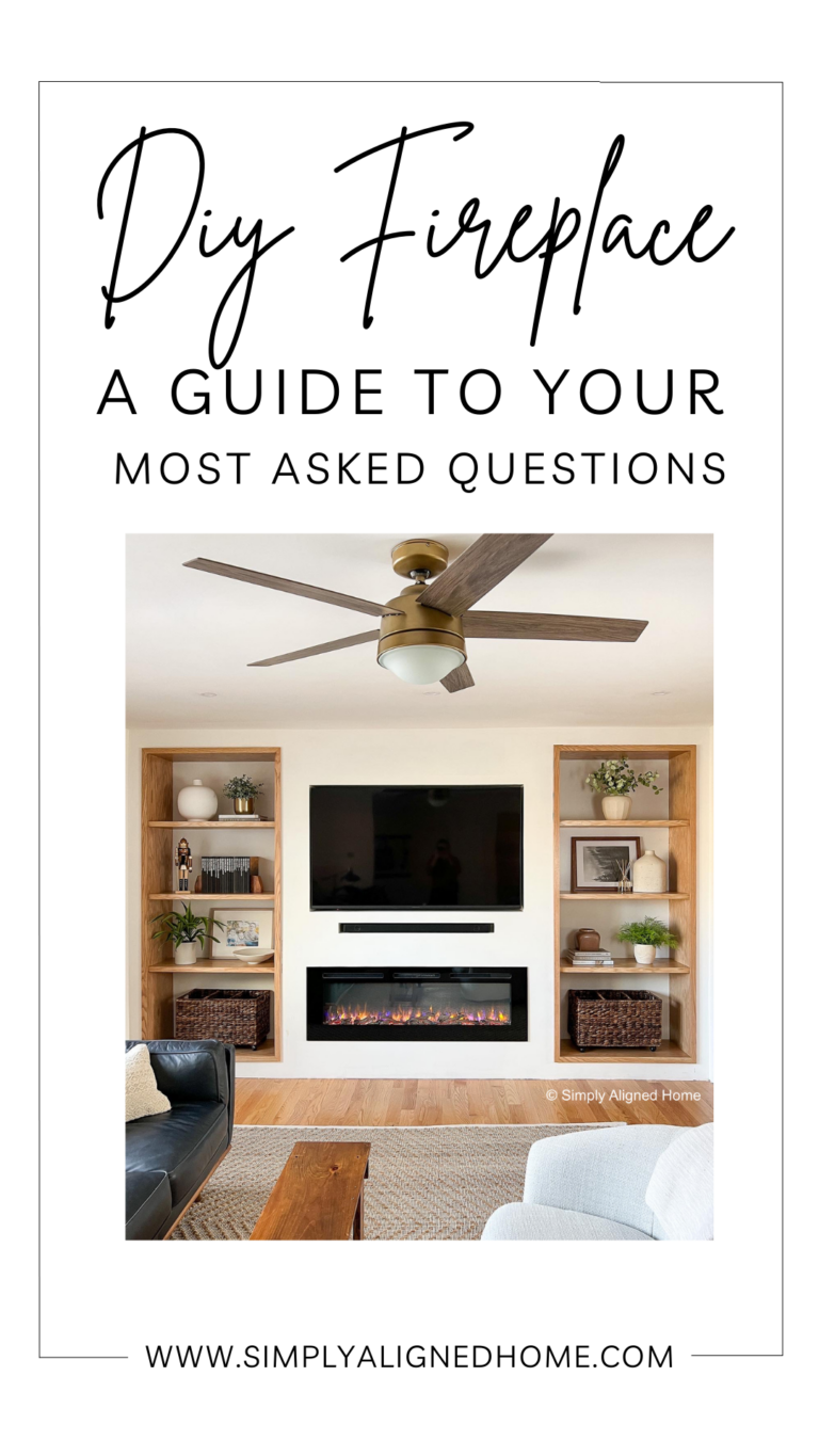 DIY Electric Fireplace Built-In: A Guide To Your Most Asked Questions