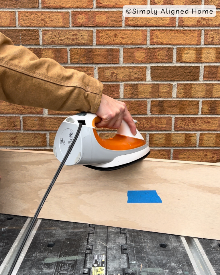 Covering Plywood Edges A Guide To Using IronOn Edge Banding Simply