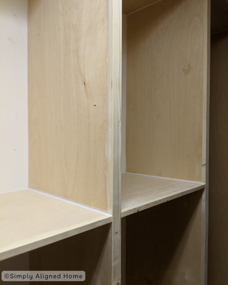 How To Build A Custom DIY Closet Part 2 Simply Aligned Home