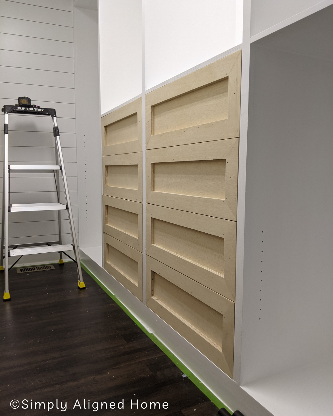 How To Build A Custom Diy Closet Part 2 Simply Aligned Home 8665