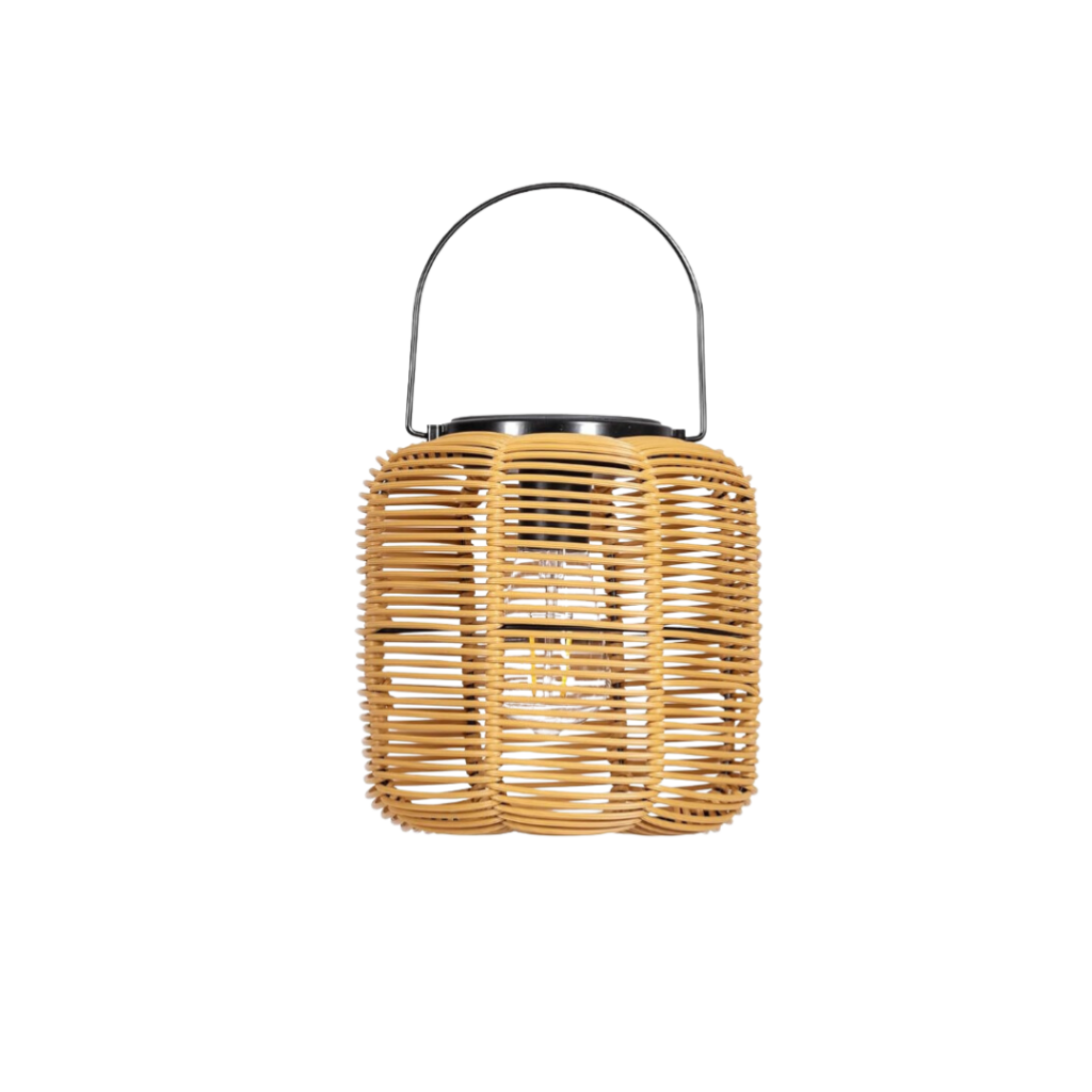 2 Pck Rattan Outdoor Planter