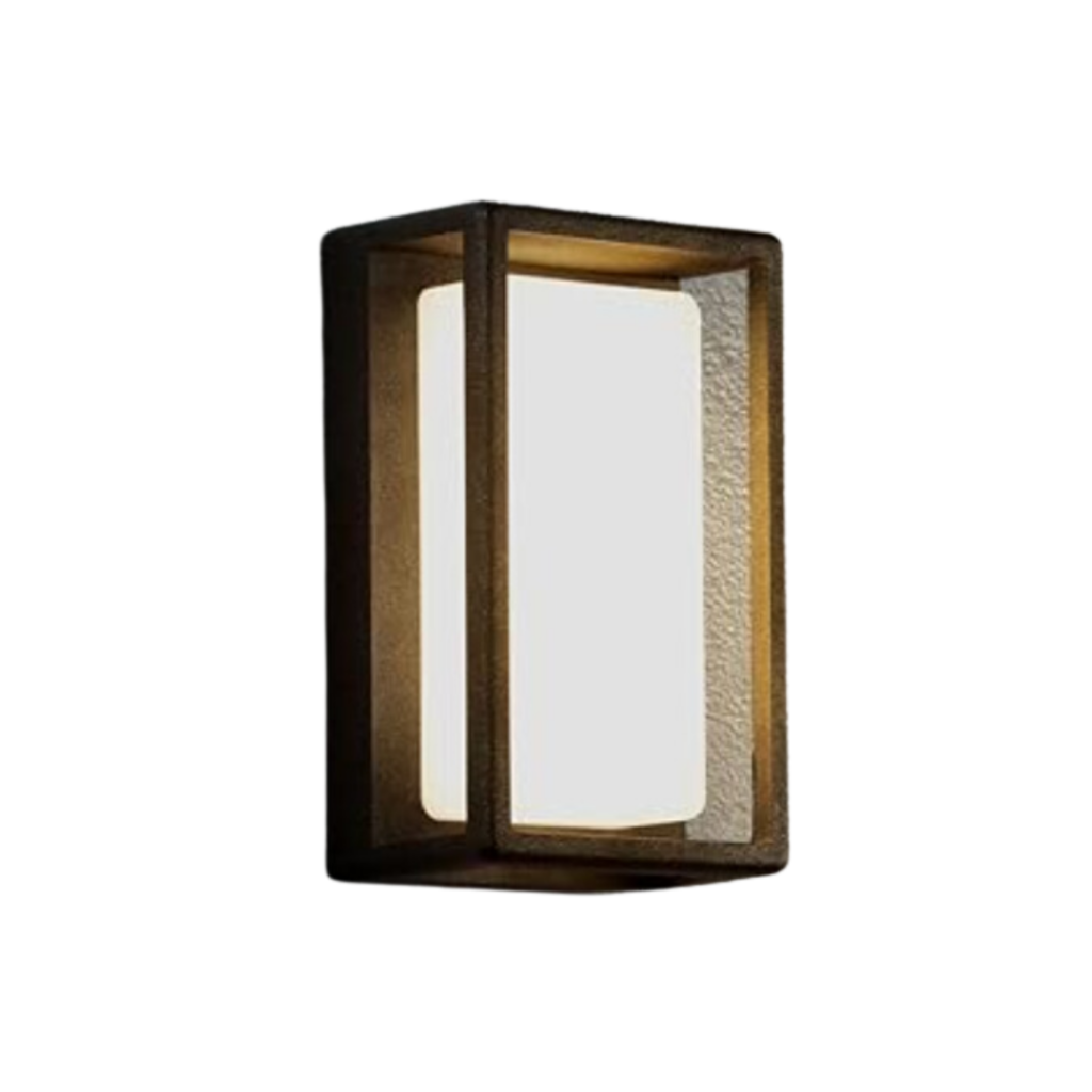 Modern Metal Solar Wall Light